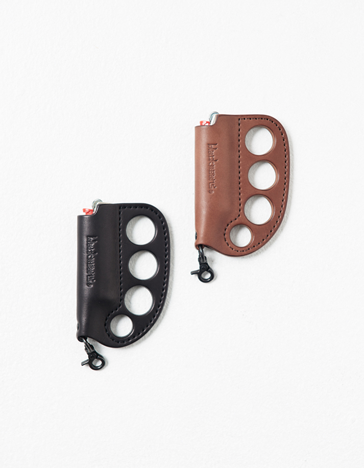 Leather Knuckle Lighter Case