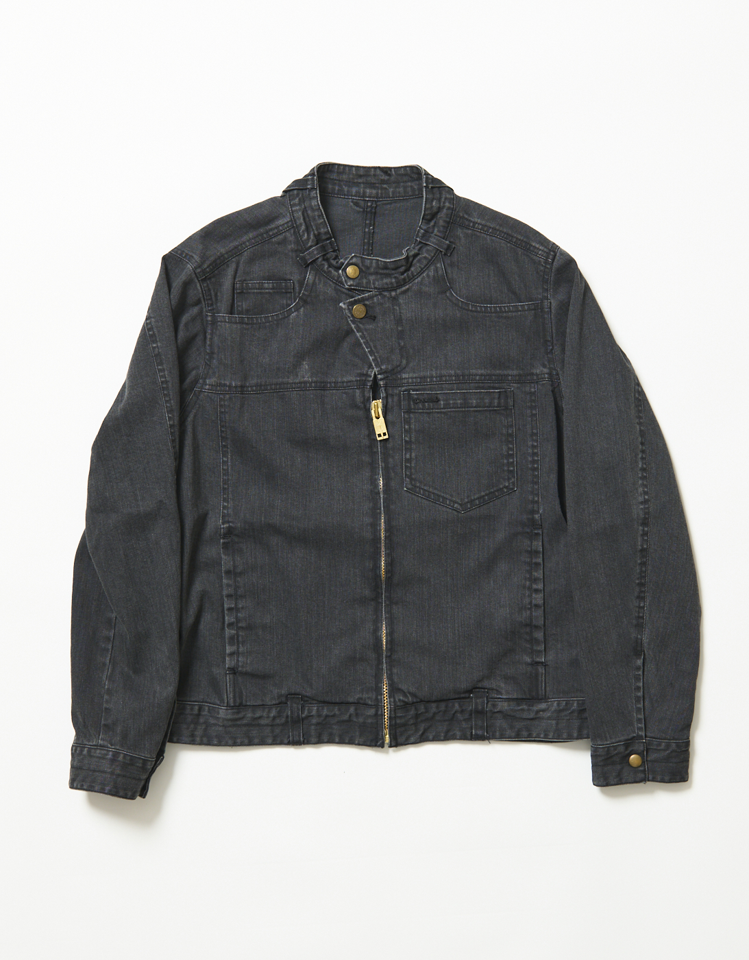 Stretch Recombination Denim Jacket