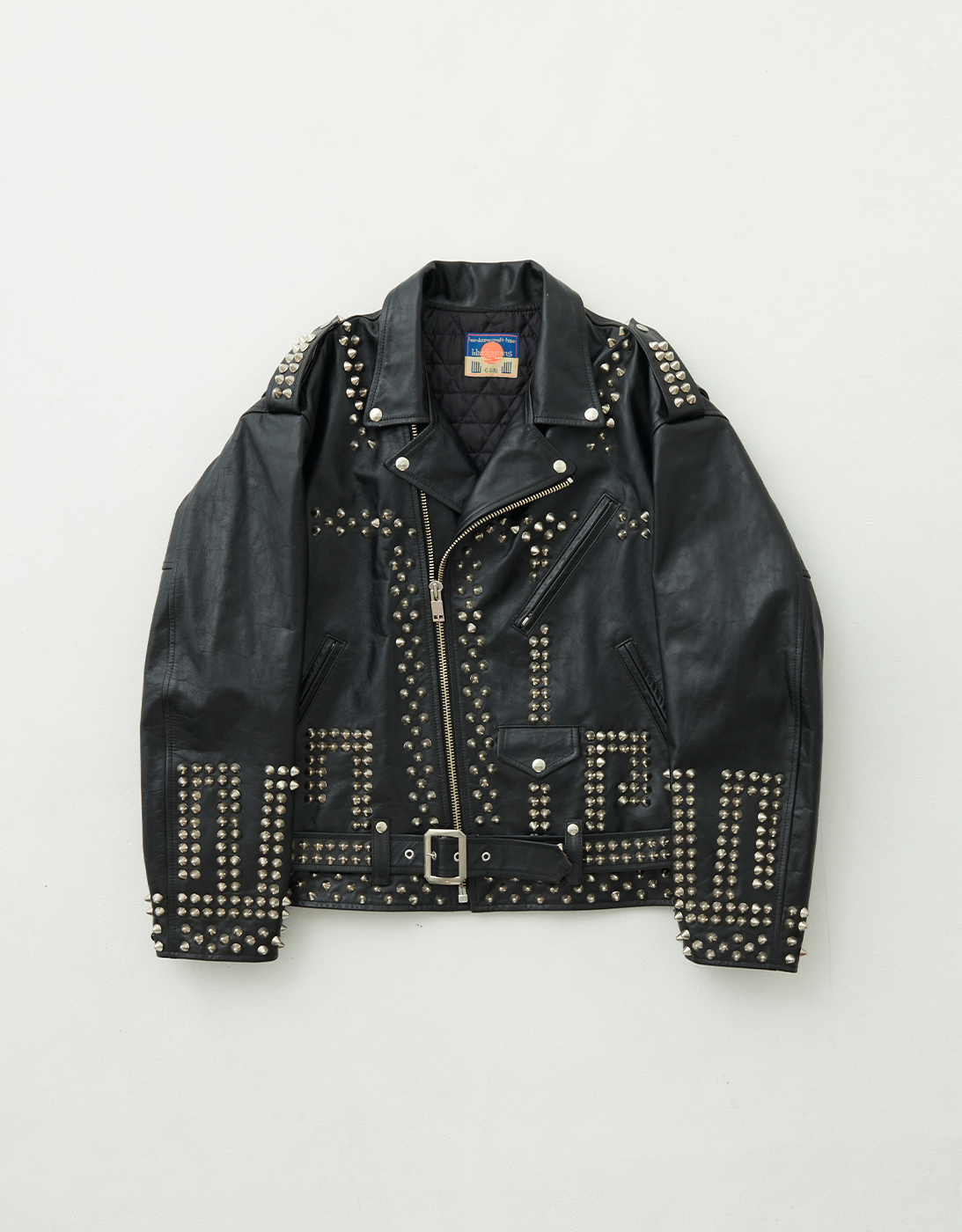 “AINU” Studed Motorcycle Jacket